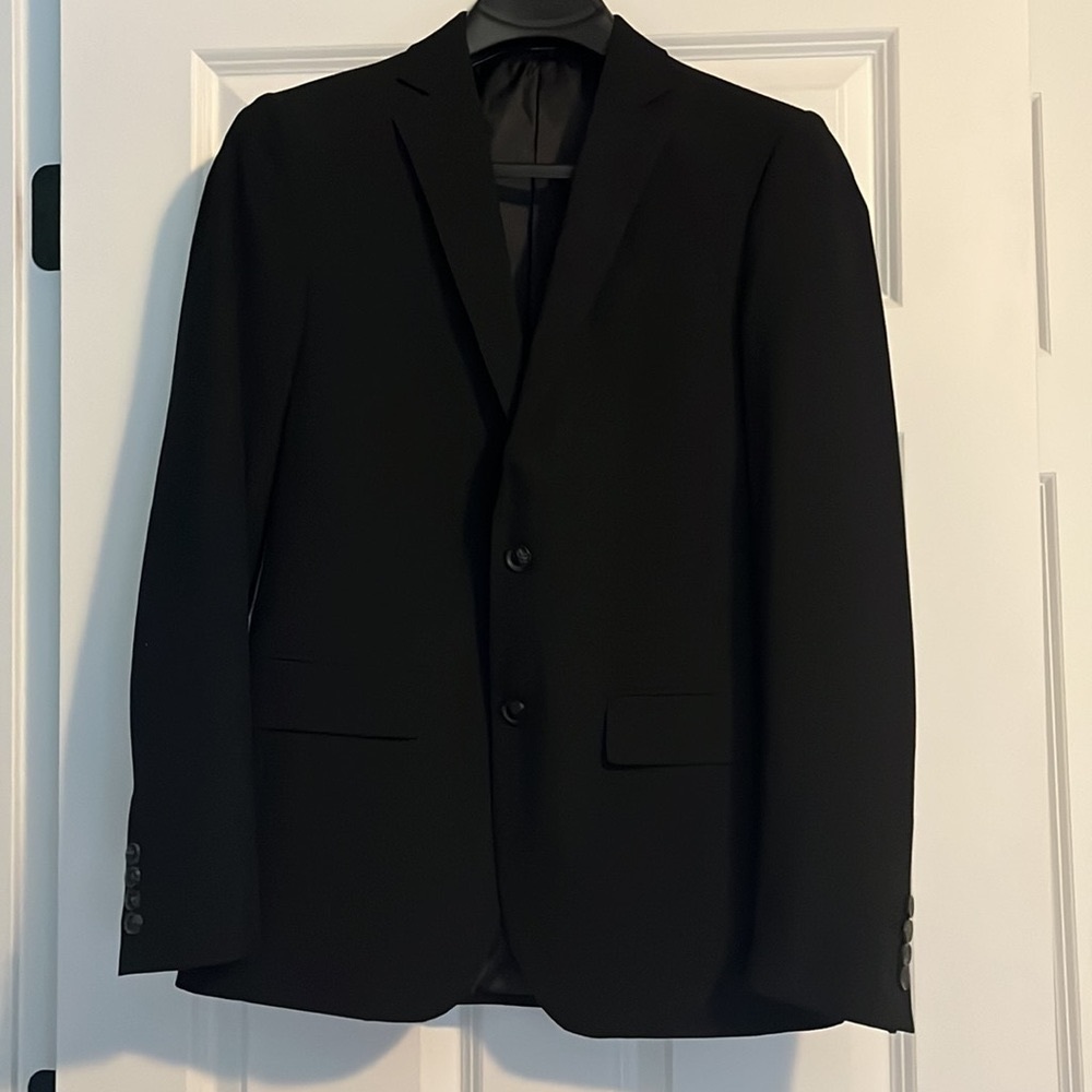 Men’s black suit